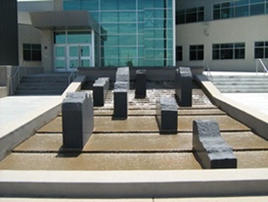 Commerce City Civic Center Water Feature