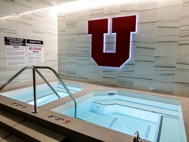 University of Utah Basketball Center Spas and Cold Plunges