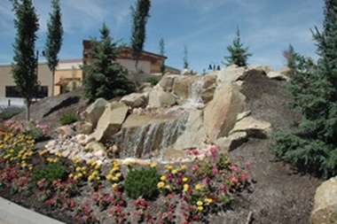 Nampa Gateway Center Water Feature