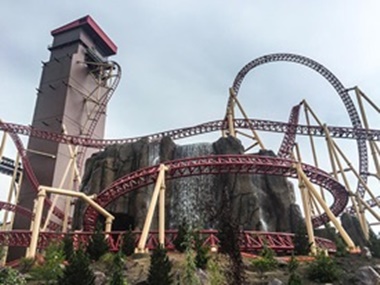 Lagoon Amusement Park - Cannibal Water Feature