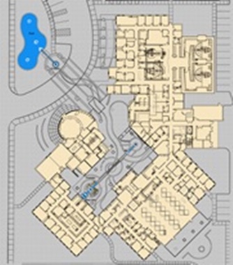 Sletten Regional Cancer Center Institute Fountain 
