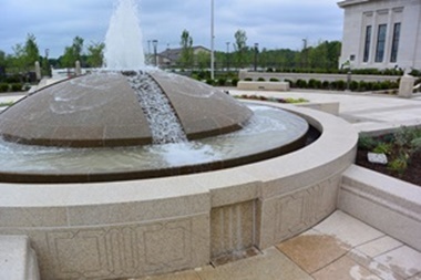 Indianapolis Temple Fountain