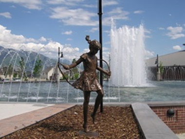 South Jordan City Ice Rink/Fountain