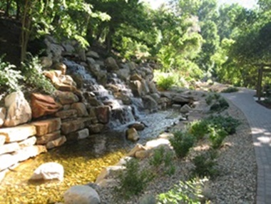 BYU South Campus Water Feature