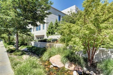 LDS Church History Library Water Feature