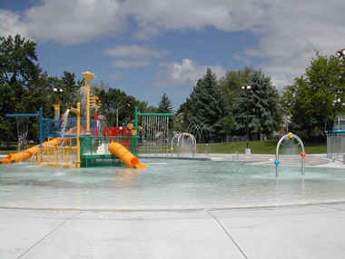 Provo Veteran's Splash Pool