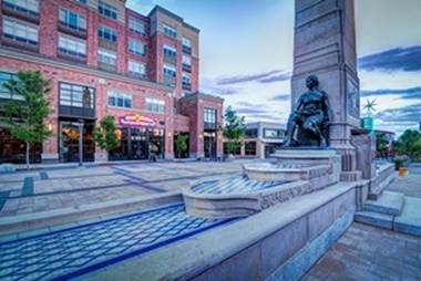 Sugarhouse Monument Plaza Water Feature